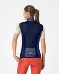 CASTELLI Cyklistická vesta - ARIA 2 W - modrá