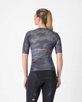 CASTELLI Cyklistický dres s krátkým rukávem - RACE 8S W - šedá