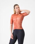 CASTELLI Cyklistický dres s krátkým rukávem - RACE 8S W - červená