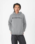 CASTELLI mikina - LOGO - šedá