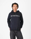 CASTELLI mikina - LOGO - černá