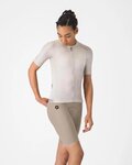 CASTELLI Cyklistické kalhoty krátké bez laclu - ESPRESSO 2 W - béžová
