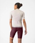 CASTELLI Cyklistické kalhoty krátké bez laclu - ESPRESSO 2 W - bordó