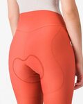 CASTELLI Cyklistické kalhoty krátké bez laclu - ESPRESSO 2 W - červená