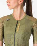 CASTELLI Cyklistický dres s krátkým rukávem - UNLIMITED PRO 2 W - zelená