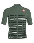 CASTELLI Cyklistický dres s krátkým rukávem - COMPETIZIONE GUEST DESIGNER M012 - zelená
