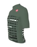 CASTELLI Cyklistický dres s krátkým rukávem - COMPETIZIONE GUEST DESIGNER M012 - zelená