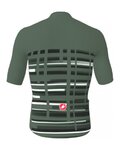 CASTELLI Cyklistický dres s krátkým rukávem - COMPETIZIONE GUEST DESIGNER M012 - zelená