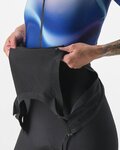 CASTELLI Cyklistická kombinéza - ELITE W SWIM SKIN - černá
