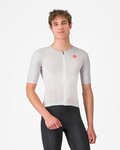 CASTELLI Cyklistický dres s krátkým rukávem - FREE SPEED 3 RACE TOP - bílá