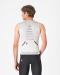 CASTELLI Cyklistický dres bez rukávů - FREE SPEED 3 TOP - bílá
