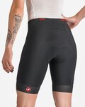 CASTELLI Cyklistické kalhoty krátké bez laclu - TRI W SHORT - černá