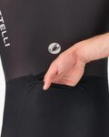 CASTELLI Cyklistická kombinéza - PR 3 SPEED - černá