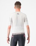 CASTELLI Cyklistický dres s krátkým rukávem - #GIRO107 RACE - bílá