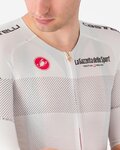 CASTELLI Cyklistický dres s krátkým rukávem - #GIRO107 RACE - bílá
