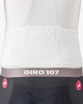 CASTELLI Cyklistický dres s krátkým rukávem - #GIRO107 RACE - bílá