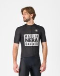 CASTELLI Cyklistický dres s krátkým rukávem - VINTAGE GIRO D´ITALIA - černá