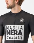 CASTELLI Cyklistický dres s krátkým rukávem - VINTAGE GIRO D´ITALIA - černá