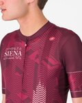 CASTELLI Cyklistický dres s krátkým rukávem - GIRO SIENA - bordó
