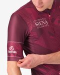 CASTELLI Cyklistický dres s krátkým rukávem - GIRO SIENA - bordó