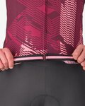CASTELLI Cyklistický dres s krátkým rukávem - GIRO SIENA - bordó