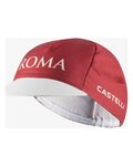 CASTELLI Cyklistická čepice - GIRO109 TAPPA - bílá/červená