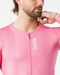 CASTELLI Cyklistický dres s dlouhým rukávem letní - GIRO109 CORRETTO LS - růžová
