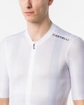 CASTELLI Cyklistický dres s krátkým rukávem - GIRO109 ESPRESSO 2 - bílá