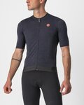 CASTELLI Cyklistický dres s krátkým rukávem - ESSENZA - černá