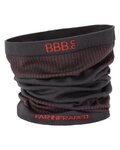 BBB Cyklistický nákrčník - NECKWARMER - červená/černá