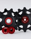 BBB kladky pro přehazovačku - ROLLERBOY CERAMIC 12T SR - červená/černá