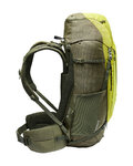 VAUDE batoh - ASYMMETRIC 42+8 - zelená/žlutá