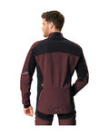 VAUDE Cyklistická větruodolná bunda - KURO SOFTSHELL - hnědá/černá