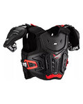 LEATT chránič na záda a hrudník - CHEST PROTECTOR 4.5 PRO JUNIOR - černá/červená