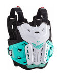 LEATT chránič na záda a hrudník - CHEST PROTECTOR 4.5 WOMEN - černá/bílá/zelená