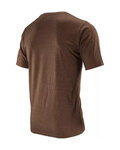 LEATT Cyklistické triko s krátkým rukávem - CORE - hnědá