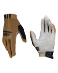 LEATT Cyklistické rukavice dlouhoprsté - MTB 2.0 X-FLOW - hnědá