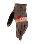 LEATT Cyklistické rukavice dlouhoprsté - MTB 1.0 GRIPR JR - hnědá