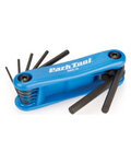 PARK TOOL sada klíčů - SET ALLEN WRENCHES PT-AWS-10C - modrá