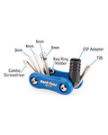 PARK TOOL multiklíč - MULTI KEY MTC-20 - modrá