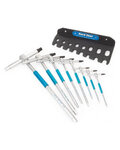 PARK TOOL sada klíčů - SET T-ALLEN WRENCHES PT-THH-1 - modrá/stříbrná