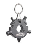 SUPER B přívěšek na klíče - KEYCHAIN TB-FD08 - šedá