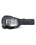100% SPEEDLAB Cyklistické brýle - ACCURI 2 - černá/bílá