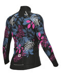 ALÉ Cyklistický dres s dlouhým rukávem zimní - GREEN GARDEN PR-R - vícebarevná