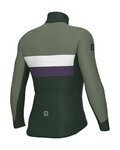 ALÉ Cyklistický dres s dlouhým rukávem zimní - CHAOS OFF ROAD - GRAVEL - zelená