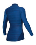 ALÉ Cyklistické triko s dlouhým rukávem - SHADE INTIMO - modrá