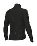 ALÉ Cyklistický dres s dlouhým rukávem zimní - K-IDRO KLIMATIK - černá