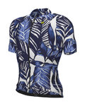 ALÉ Cyklistický dres s krátkým rukávem - PR-E WILD - modrá