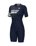 ALÉ Cyklistická kombinéza - TRIGGER TRIATHLON - modrá