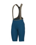 ALÉ Cyklistické kalhoty krátké s laclem - MASTER 2.0 PR-E - modrá